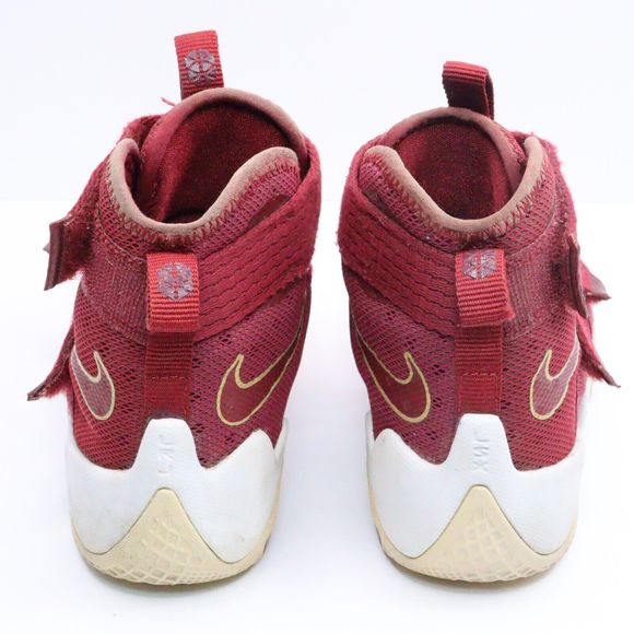 NIKE LEBRON SOLDIER BOYS 1Y CHILDRENS Maroon SHOES SNEAKERS 845122 - 668 - Picture 12 of 12